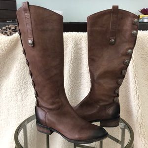 Sam Edelman Brown leather boots
